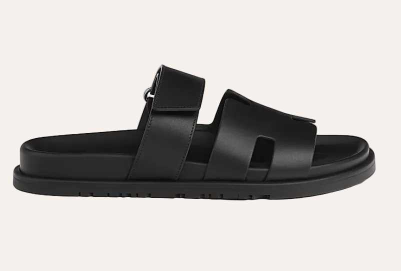 Hermès Chypre Sandal — Noir