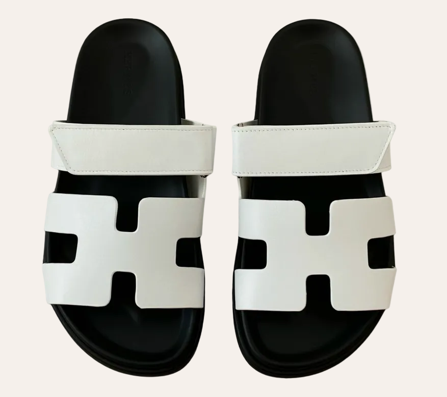 Hermès Chypre Sandal — Blanc