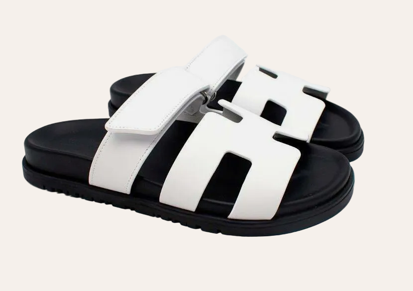Hermès Chypre Sandal — Blanc